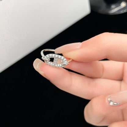 [Okajuri Jewelry]RONDE SMALL SILVER DIAMOND RING