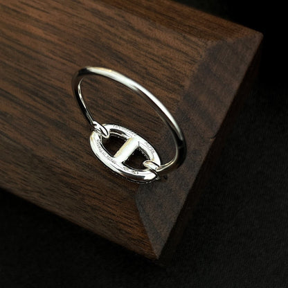 [Okajuri Jewelry]RONDE SMALL SILVER DIAMOND RING