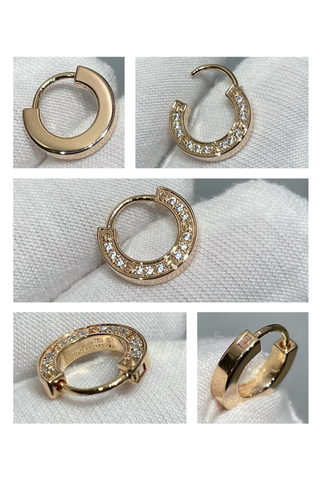 [Okajuri Jewelry]LOVE DIAMOND EARRINGS