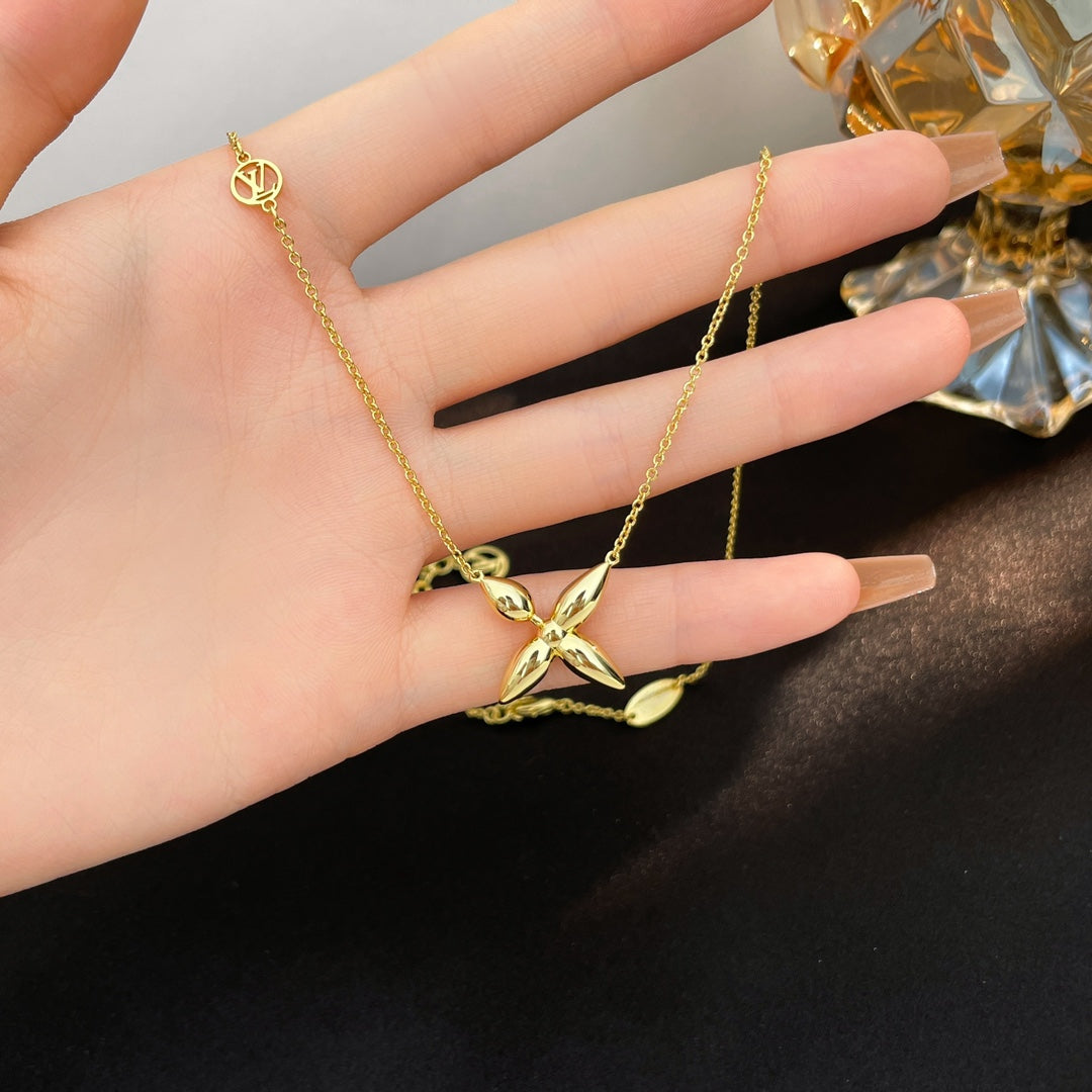 [Okajuri Jewelry]LOUISETTE GOLD NECKLACE