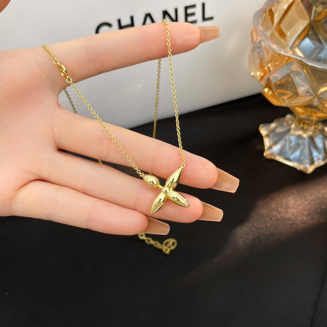 [Okajuri Jewelry]LOUISETTE GOLD NECKLACE