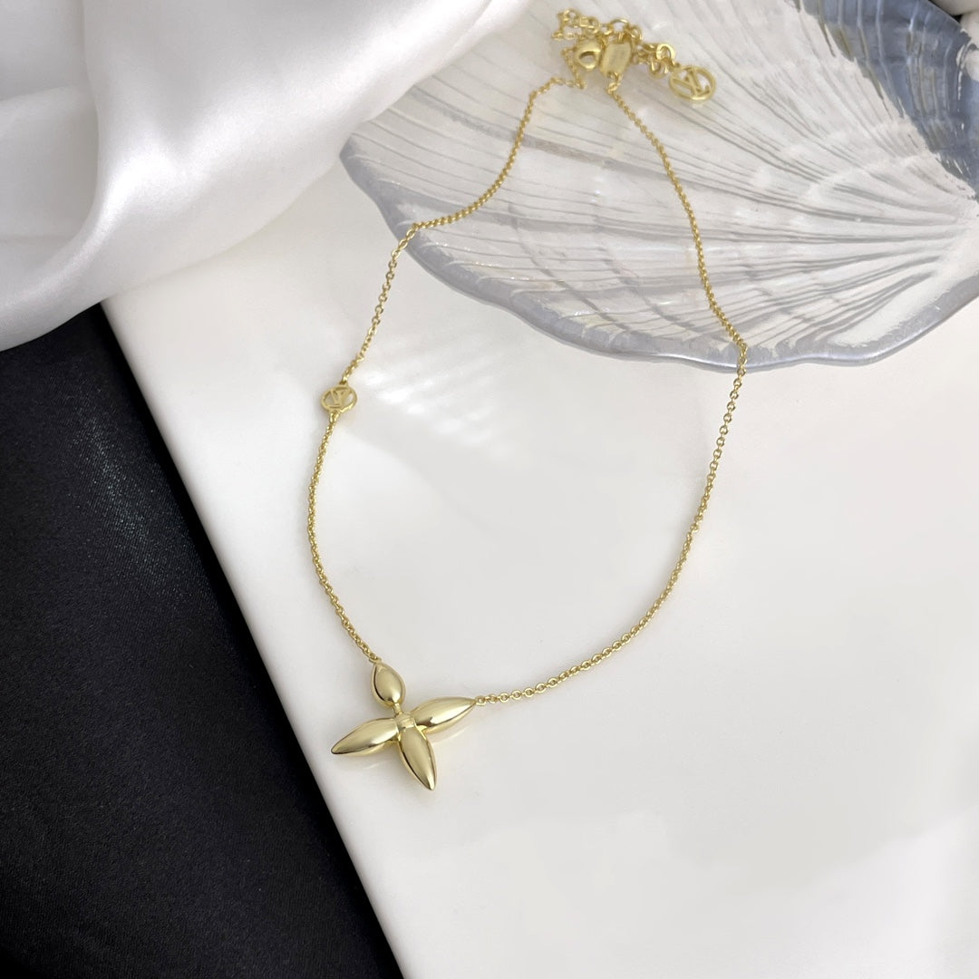[Okajuri Jewelry]LOUISETTE GOLD NECKLACE