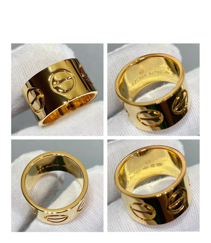 [Okajuri Jewelry]LOVE 11MM LARGE RING