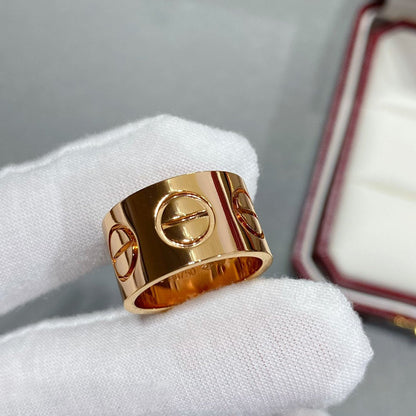 [Okajuri Jewelry] LOVE 11MM LARGE RING