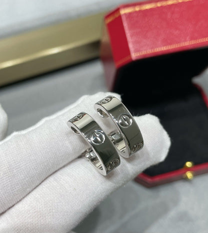 [Okajuri Jewelry]LOVE 5.5MM EARRINGS