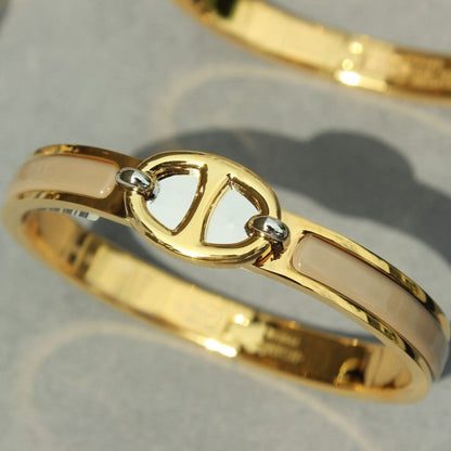 [Okajuri Jewelry]CLIC CHAINE GOLD BRACELET