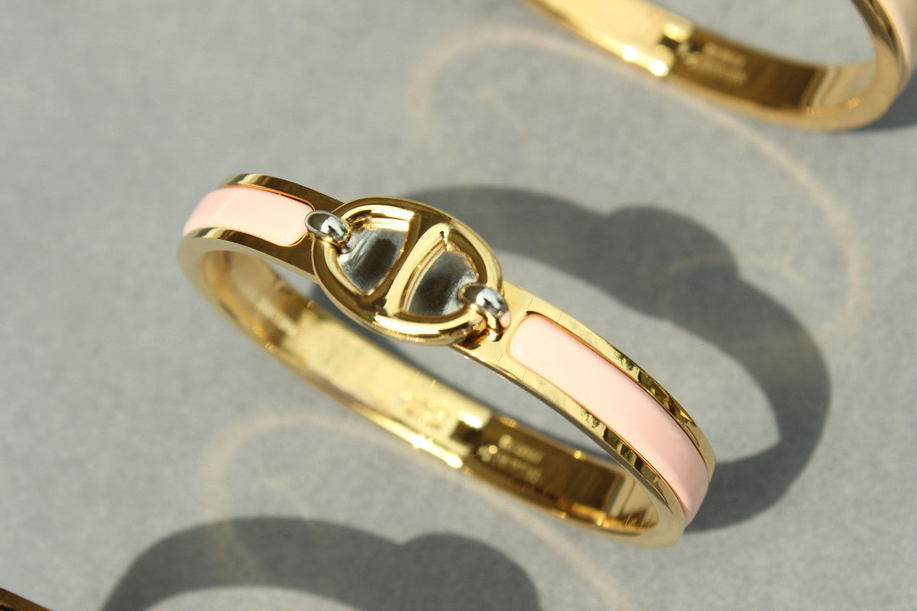 [Okajuri Jewelry]CLIC CHAINE GOLD BRACELET