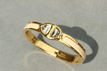 [Okajuri Jewelry]CLIC CHAINE GOLD BRACELET