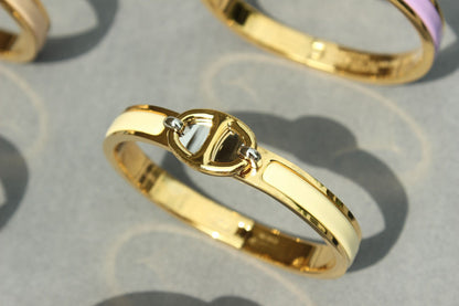 [Okajuri Jewelry]CLIC CHAINE GOLD BRACELET
