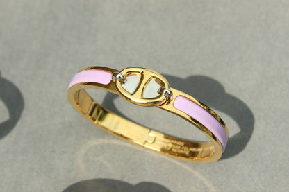 [Okajuri Jewelry]CLIC CHAINE GOLD BRACELET
