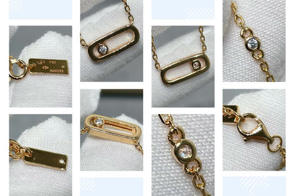 [Okajuri Jewelry]MOVE UNO DIAMOND NECKLACE