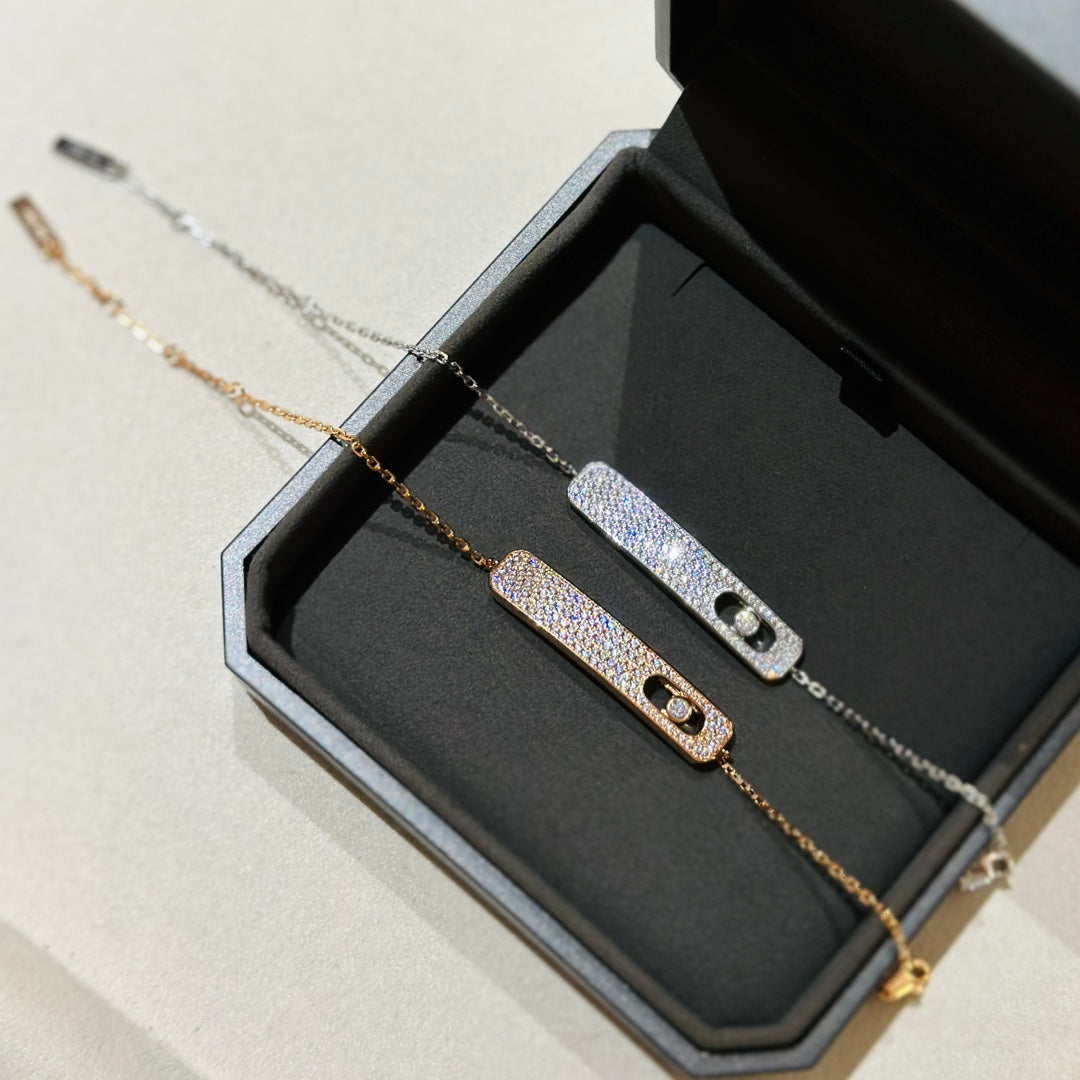 [Okajuri Jewelry]MOVE CLASSIQUE DIAMOND PAVED BRACELET