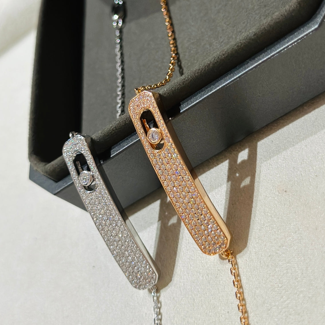 [Okajuri Jewelry]MOVE CLASSIQUE DIAMOND PAVED BRACELET