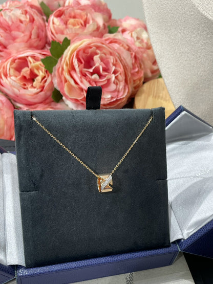 [Okajuri Jewelry]LIENS EVIDENCE DIAMOND NECKLACE