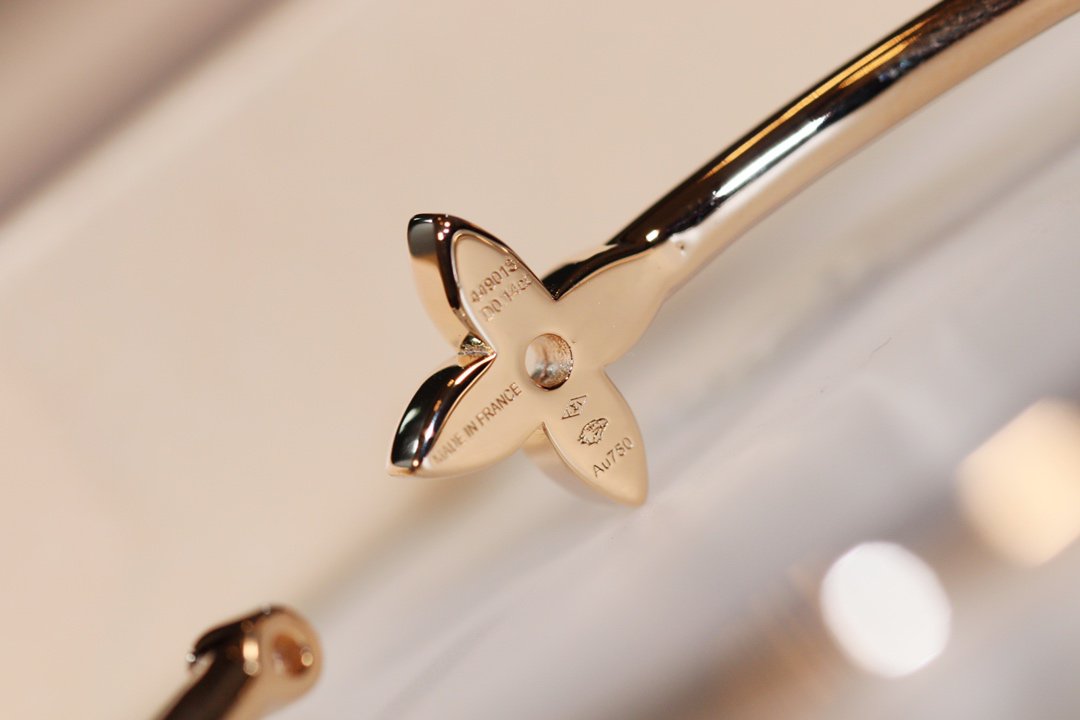 [Okajuri Jewelry]IDYLLE GOLD OPEN BRACELET DIAMOND PAVED