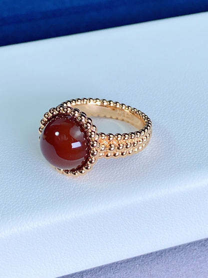 [Okajuri Jewelry]PERLEE COULEURS ROSE GOLD RING