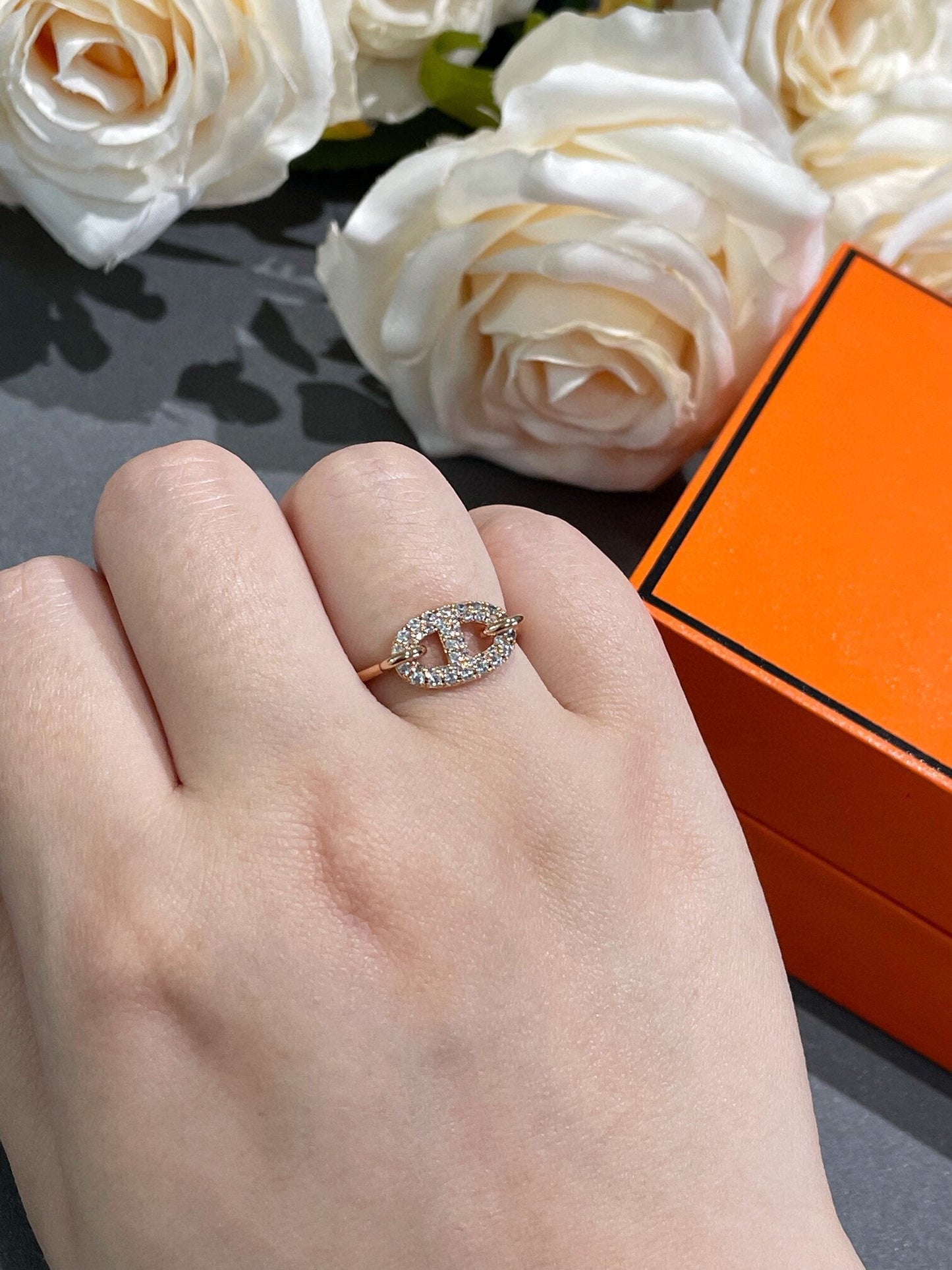 [Okajuri Jewelry]RONDE SMALL DIAMOND RING
