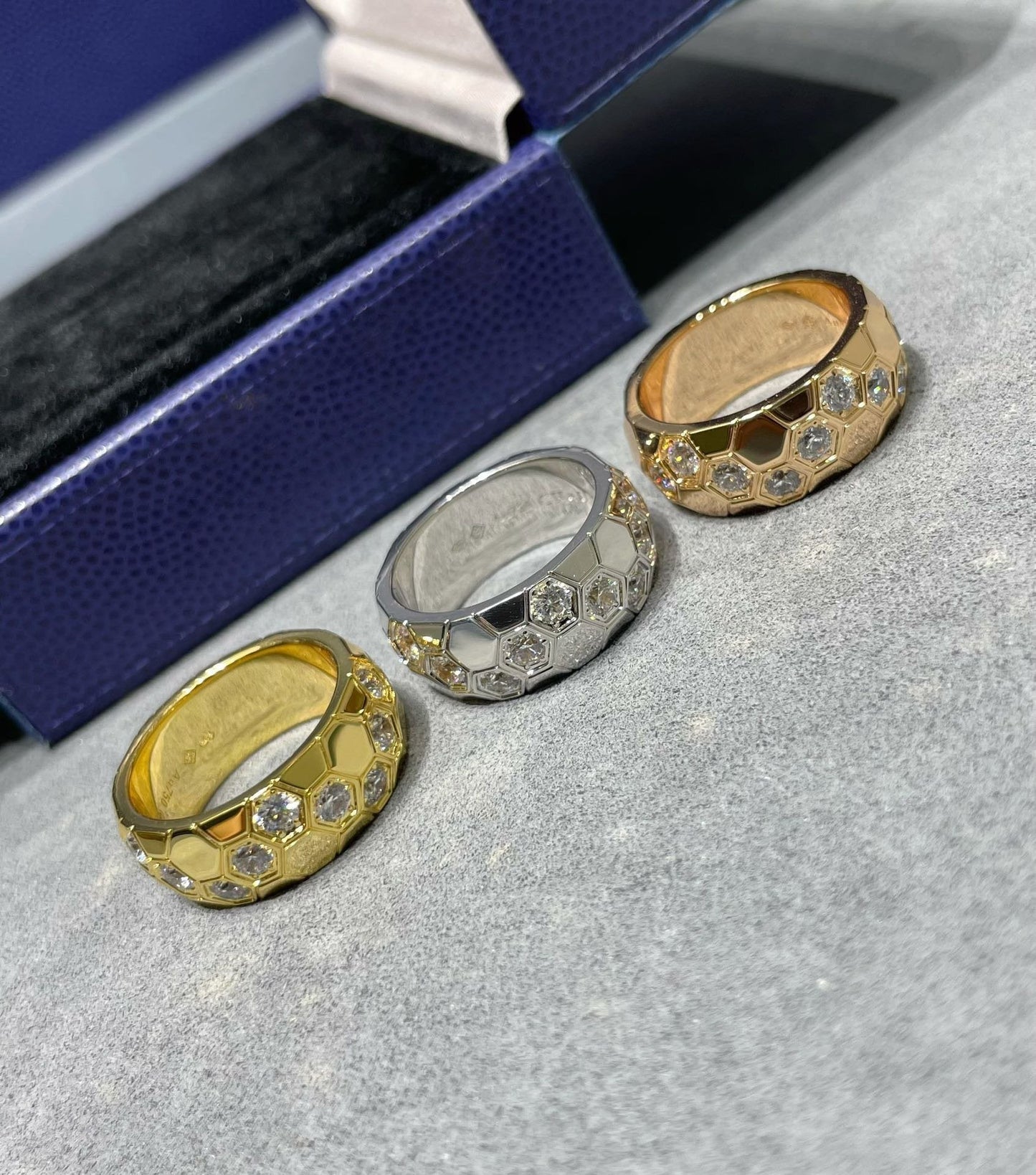 [Okajuri Jewelry]BEE LOVE DIAMOND LARGE RING