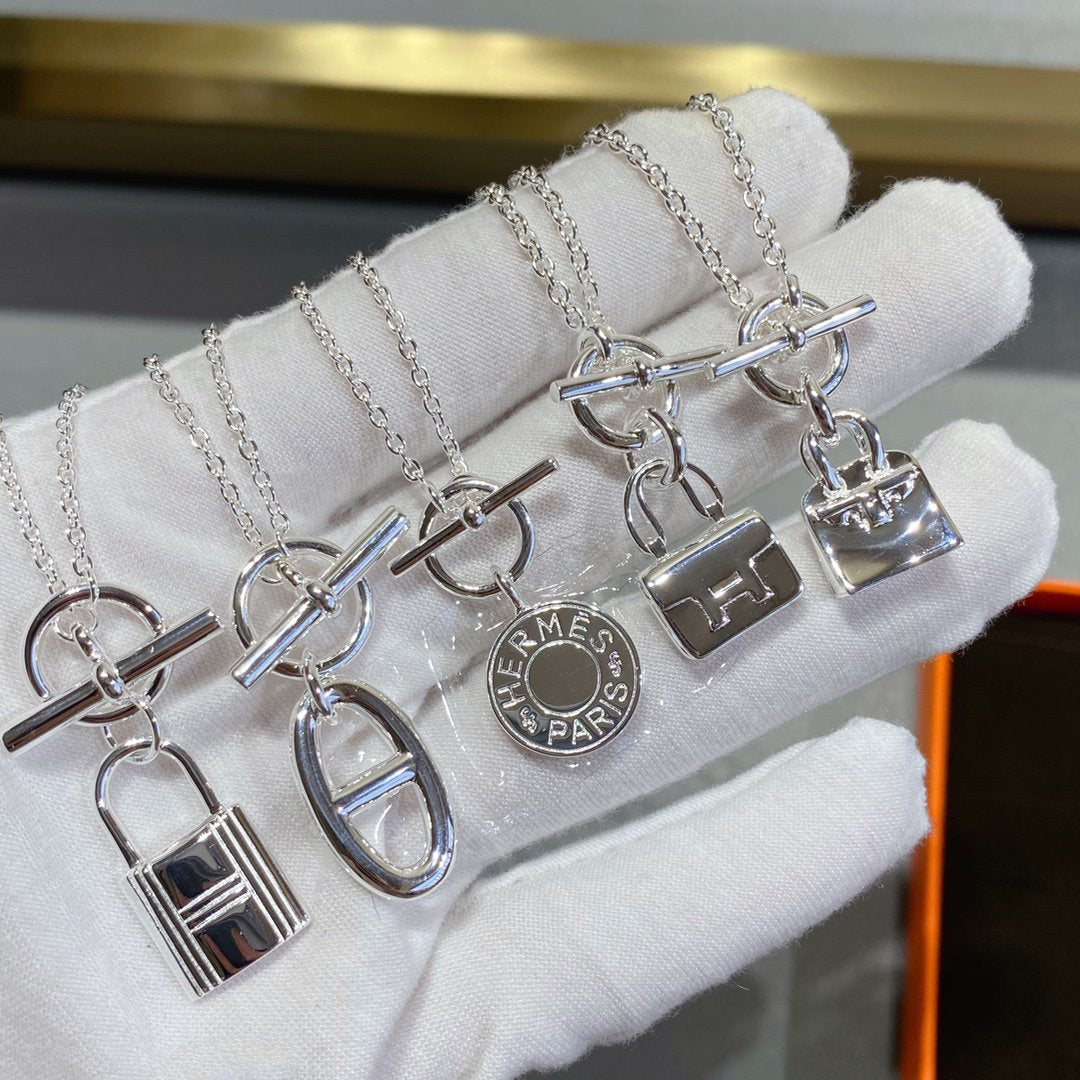 [Okajuri Jewelry]CONSTANCE PEDANT SILVER NECKLACE