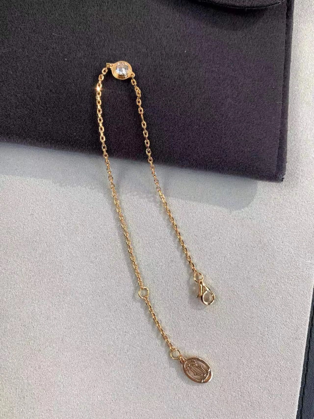 [Okajuri Jewelry]DAMOUR DIAMOND LINK BRACELET