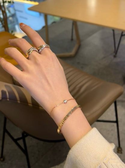 [Okajuri Jewelry]DAMOUR DIAMOND LINK BRACELET