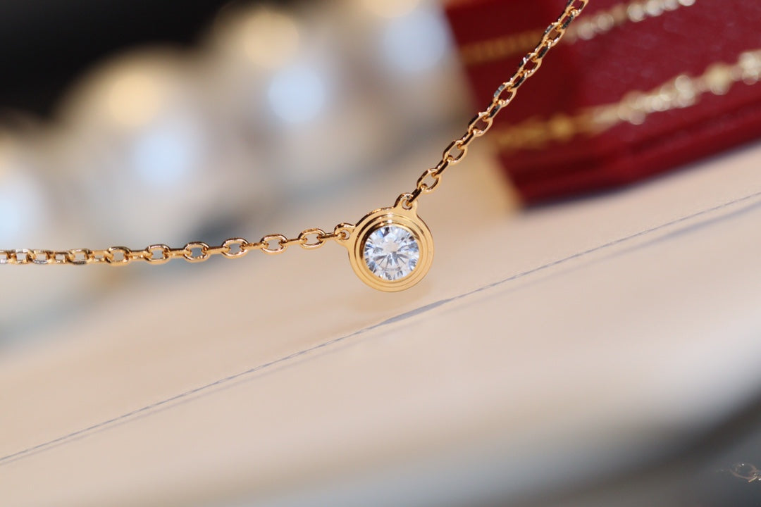 [Okajuri Jewelry]DAMOUR DIAMOND NECKLACE
