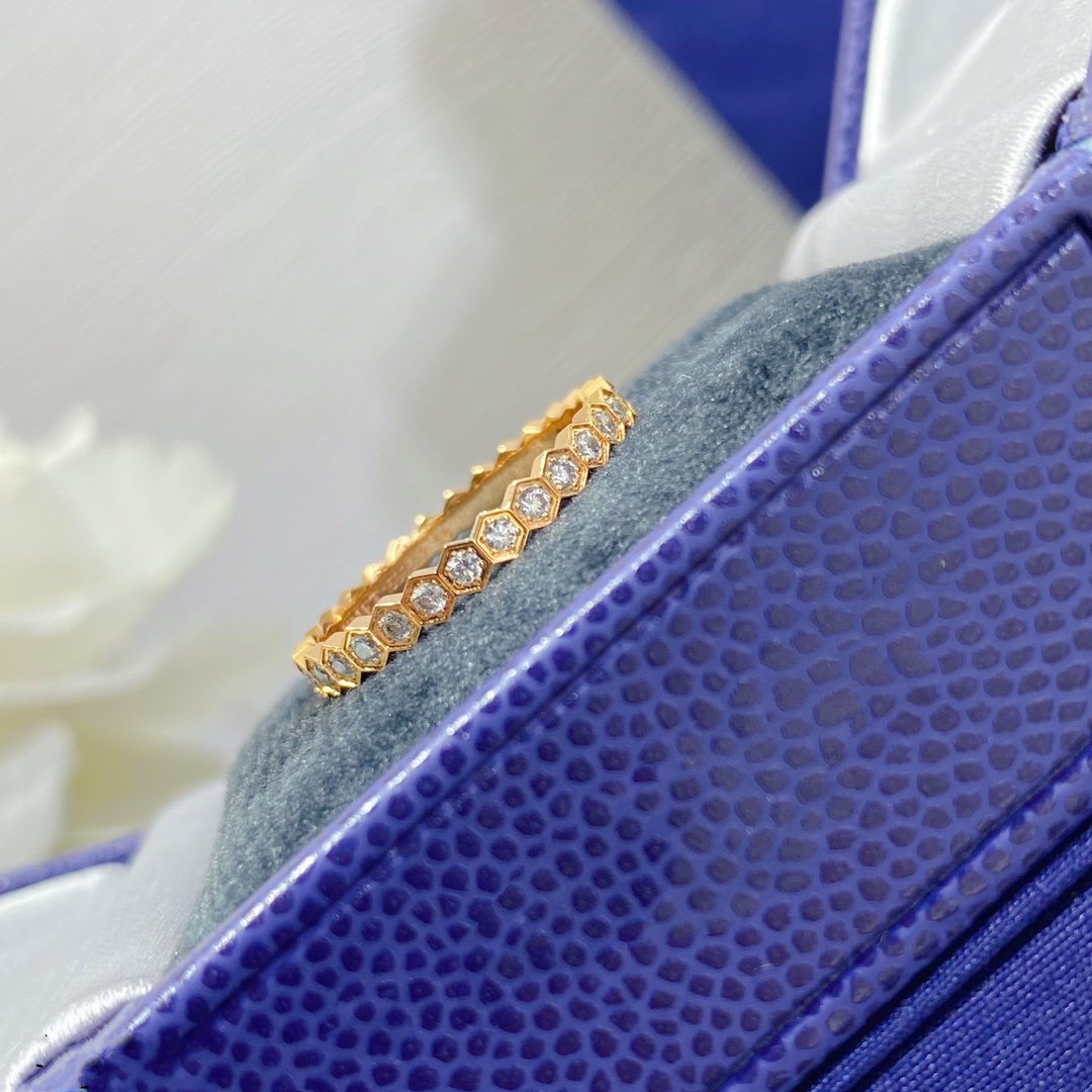 [Okajuri Jewelry]BEE LOVE DIAMOND PAVED SMALL RING