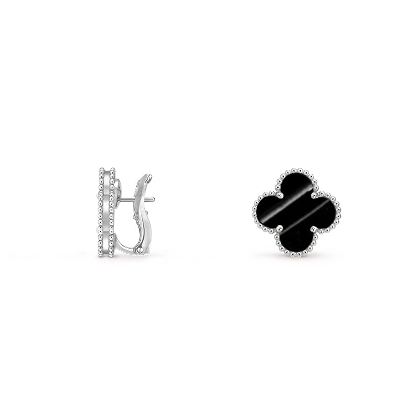 [Okajuri Jewelry] CLOVER SILVER 15MM MOP EARRINGS COLLECTION