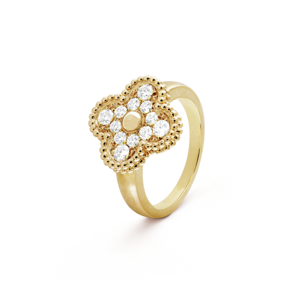 [Okajuri Jewelry]CLOVER DIAMOND RING