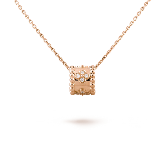 [Okajuri Jewelry]PERLEE PEDANT NECKLACE GOLD / ROSE GOLD