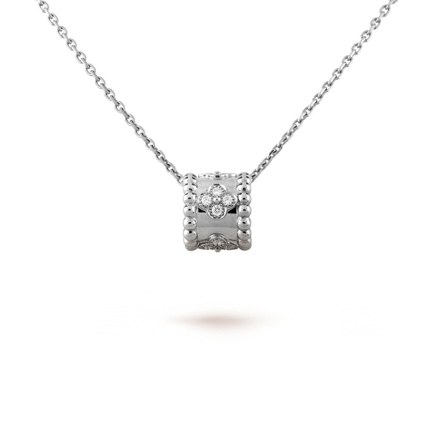 [Okajuri Jewelry]PERLEE PEDANT SIVLER DIAMOND NECKLACE