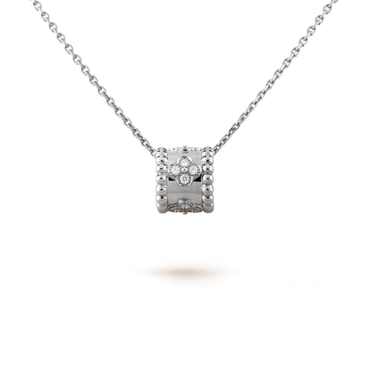 [Okajuri Jewelry]PERLEE PEDANT SIVLER DIAMOND NECKLACE