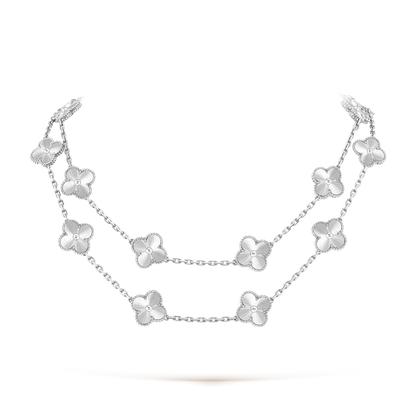 [Okajuri Jewelry]CLOVER 20 MOTIFS  LASER SILVER