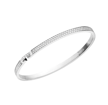 [Okajuri Jewelry]LIENS VIDENCE DIAMOND PAVED BRACELET