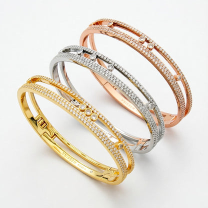 [Okajuri Jewelry]Move Romane pavé bangle