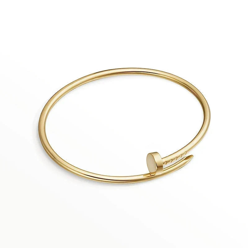 [Oakjuri™ Jewelry] ] Clover White Mother-of-Pearl & JUSTE Bracelet Stack Set
