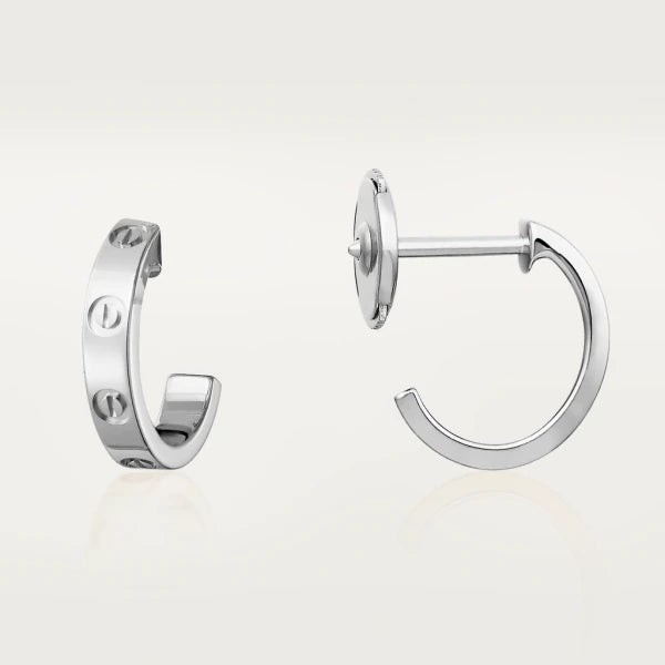 [Okajuri Jewelry]LOVE EARRINGS 2.65MM SILVER