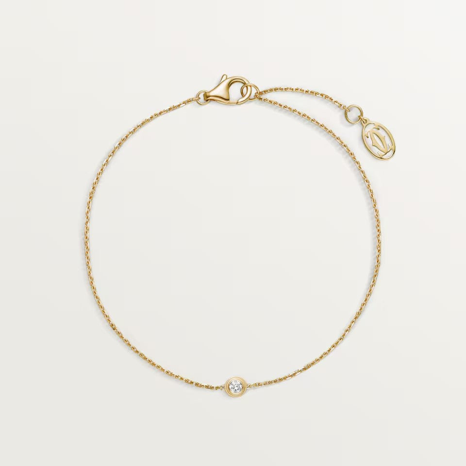 [Okajuri Jewelry] DAMOUR BRACELET 1 DIAMOND