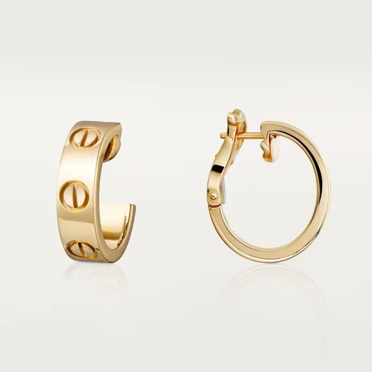 [Okajuri Jewelry] LOVE 5.5MM EARRINGS