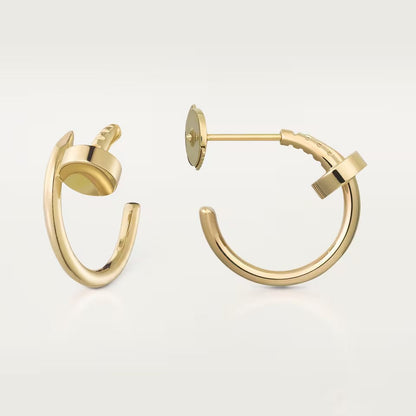 [Okajuri Jewelry] JUSTE NO DIAMOND SMALL EARRINGS