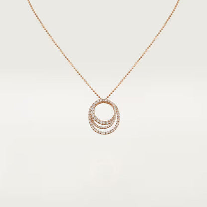 [Okajuri Jewelry] ETINCELLE  FULL DIAMOND NECKLACE