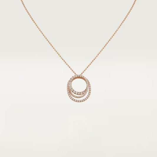 [Okajuri Jewelry] ETINCELLE  FULL DIAMOND NECKLACE