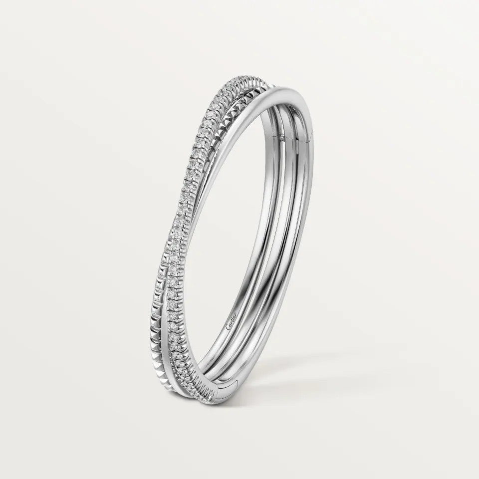 [Okajuri Jewelry] ETINCELLE HALF-PAVED DIAMOND BRACELET