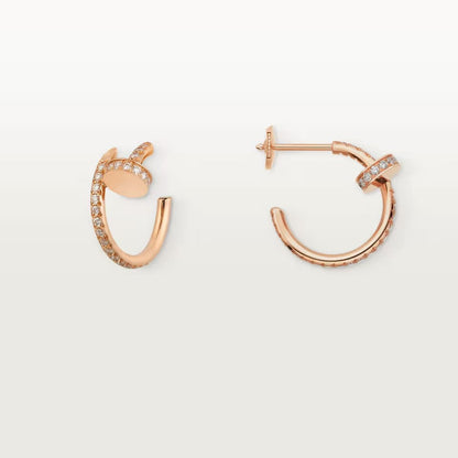 [Okajuri Jewelry] JUSTE FULL DIAMOND SMALL EARRINGS