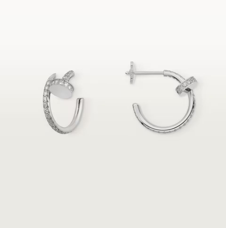 [Okajuri Jewelry] JUSTE FULL DIAMOND SMALL EARRINGS