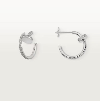 [Okajuri Jewelry] JUSTE FULL DIAMOND SMALL EARRINGS