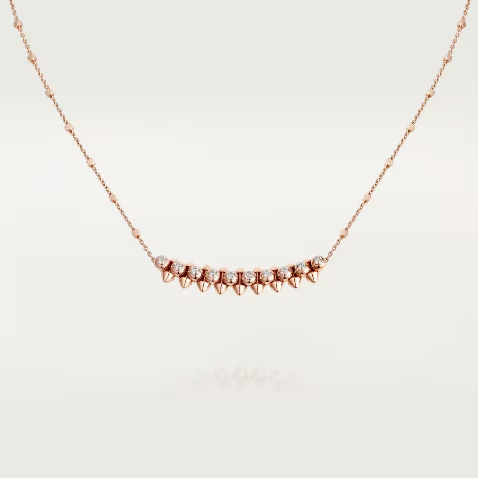 [Okajuri Jewelry] CLASH  MEDIUM DIAMOND NECKLACE