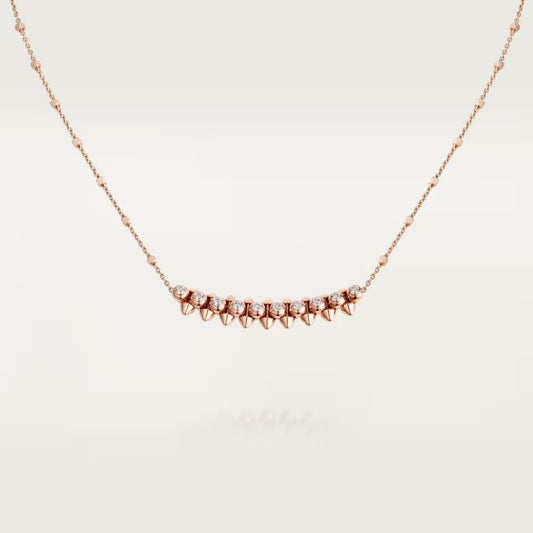[Okajuri Jewelry] CLASH  MEDIUM DIAMOND NECKLACE