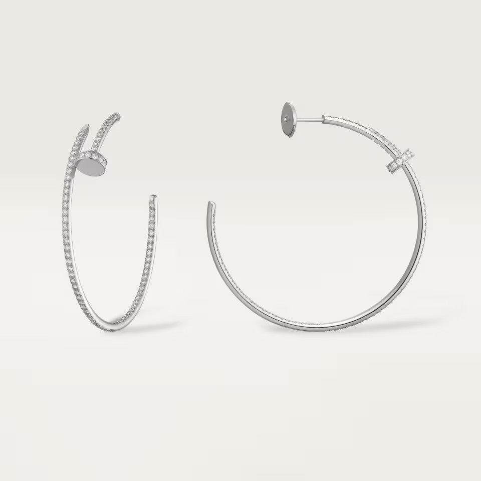 [Okajuri Jewelry] JUSTE FULL DIAMOND LARGE EARRINGS