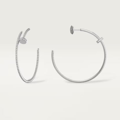 [Okajuri Jewelry] JUSTE FULL DIAMOND LARGE EARRINGS